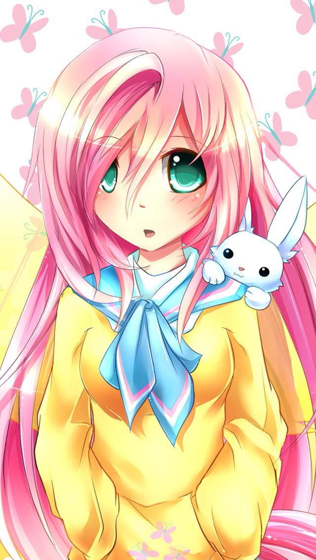 Detail Gambar Anime Gambar My Little Pony Fluttershy Nomer 3