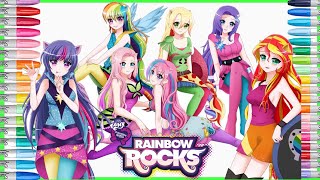 Detail Gambar Anime Gambar My Little Pony Rainbow Rock Nomer 5
