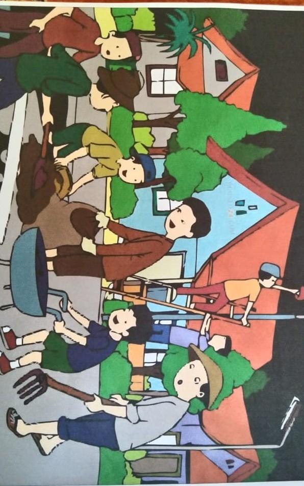 Detail Gambar Anime Gotong Royong Gambar Kartun Gotong Royong Membersihkan Lingkungan Nomer 44