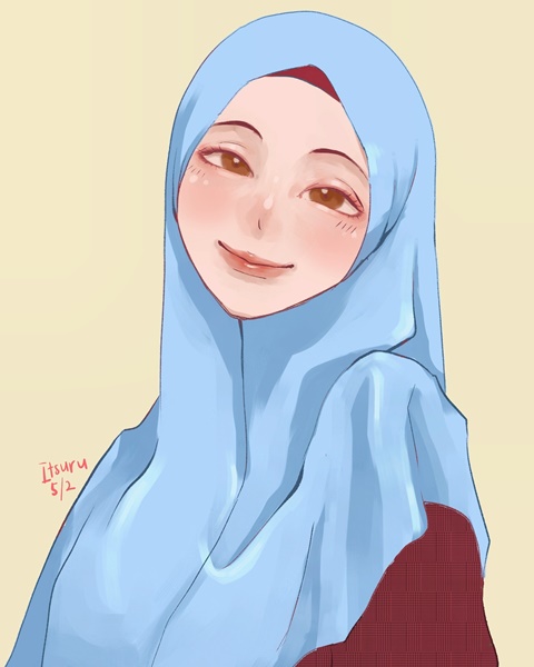 Detail Gambar Anime Hijab Nomer 23