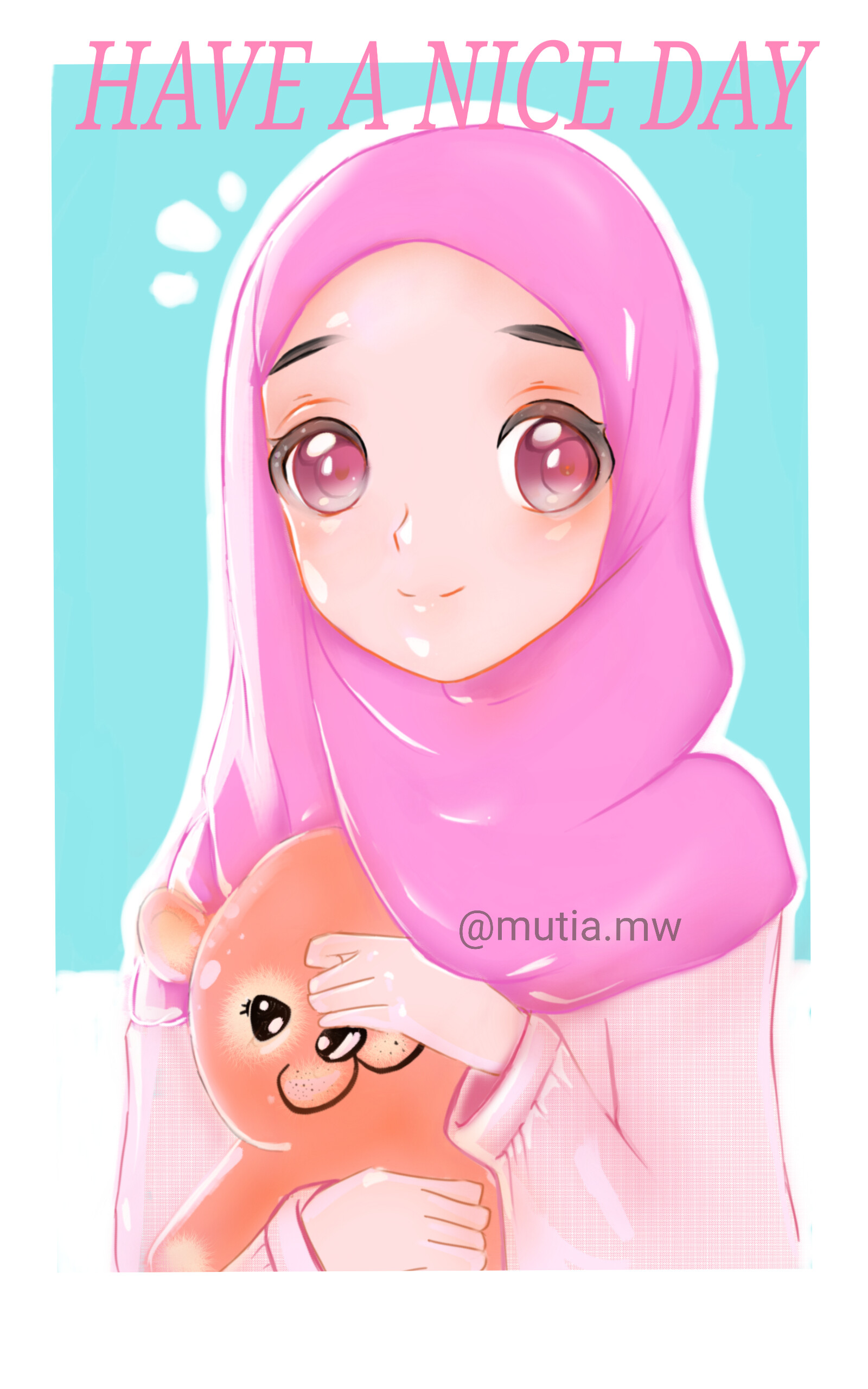 Detail Gambar Anime Hijab Nomer 34