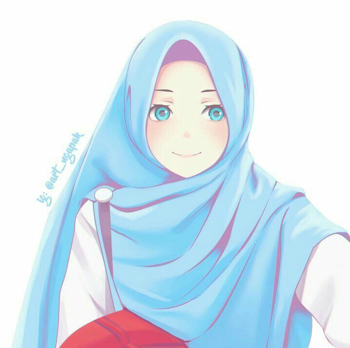 Detail Gambar Anime Hijab Lucu Nomer 10