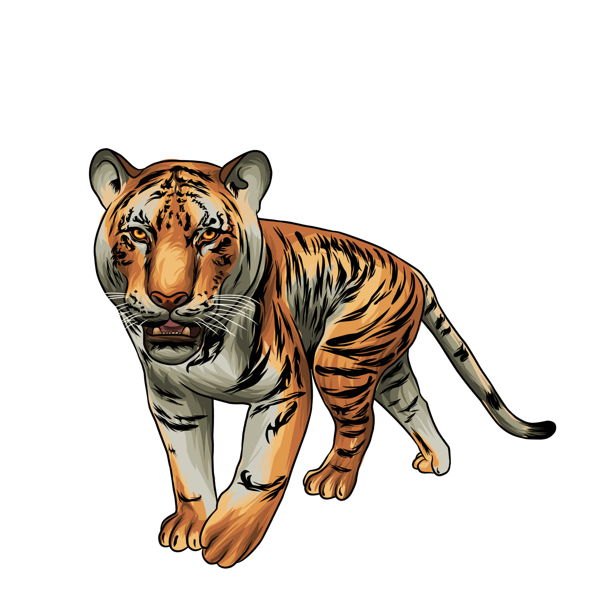 Detail Indochinesischer Tiger Nomer 11