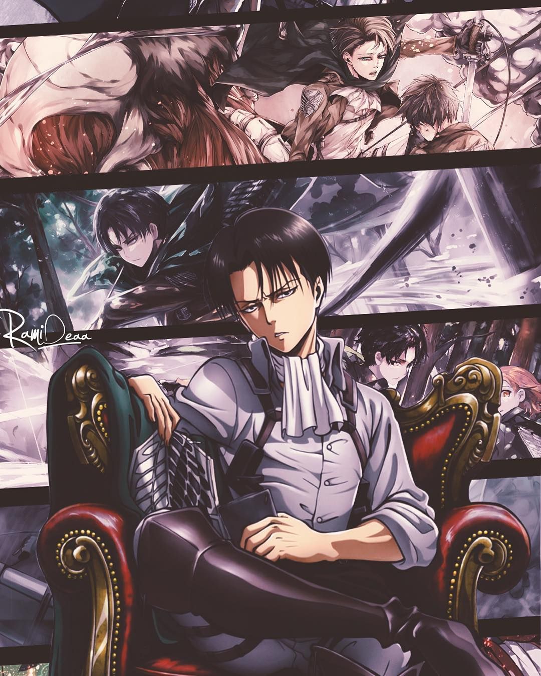 Detail Gambar Anime Levi Nomer 14