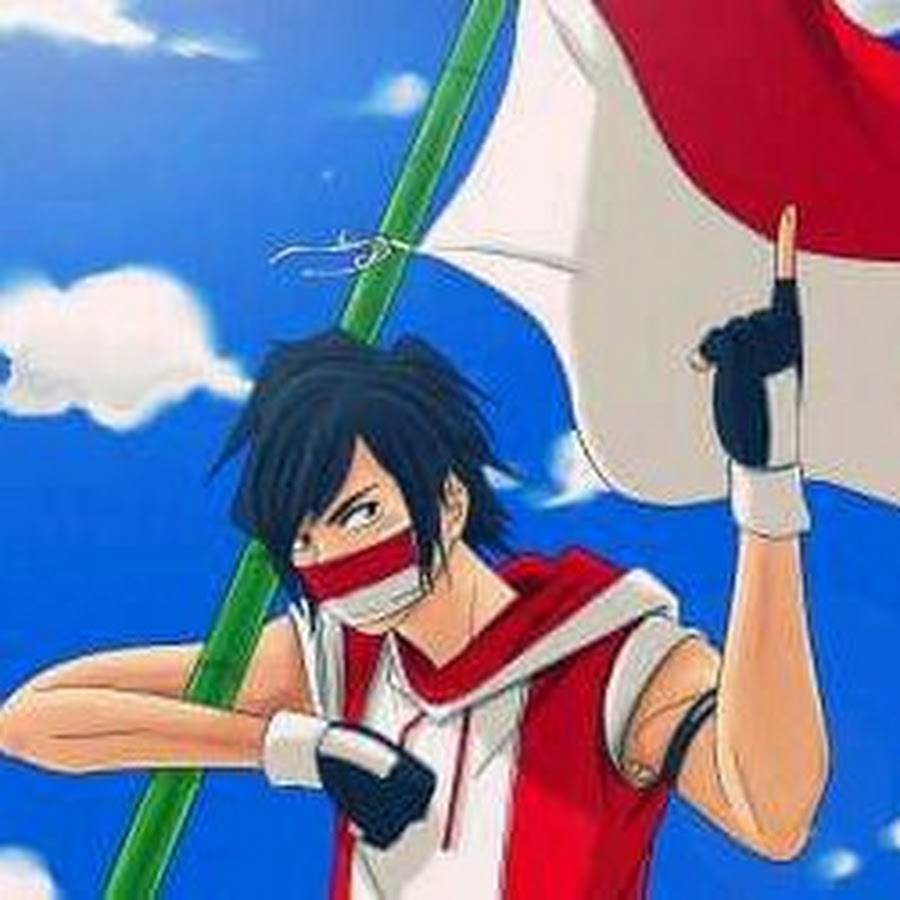 Detail Gambar Anime Memegang Bendera Merah Putih Nomer 6