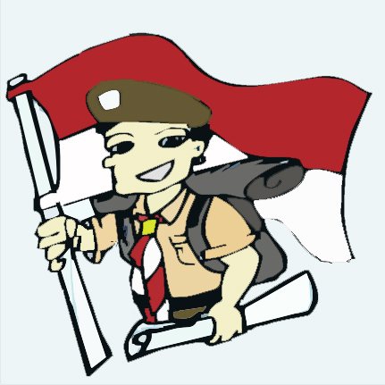 Detail Gambar Anime Memegang Bendera Merah Putih Nomer 50