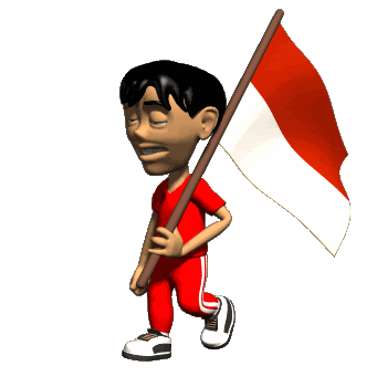 Detail Gambar Anime Memegang Bendera Merah Putih Yang Tidak Berwarna Nomer 32