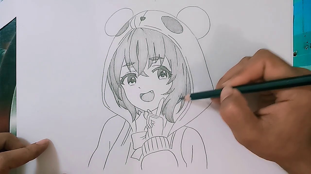 Detail Gambar Anime Menggunakan Pensil Nomer 20