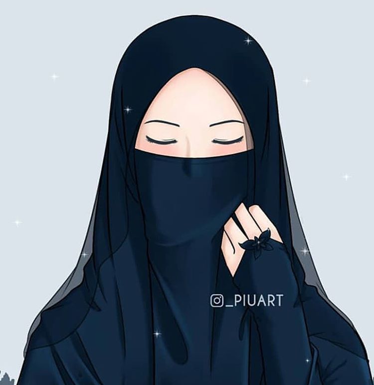 Detail Gambar Anime Muslimah Bercadar Nomer 16