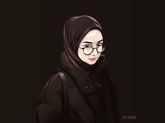 Detail Gambar Anime Muslimah Berkacamata Nomer 7