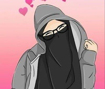 Detail Gambar Anime Muslimah Cadar Nomer 17