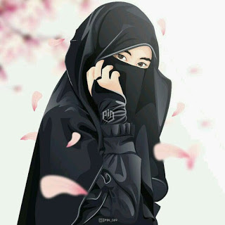 Detail Gambar Anime Muslimah Cadar Nomer 18