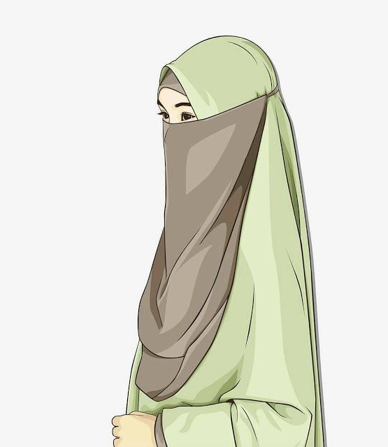 Detail Gambar Anime Muslimah Cadar Nomer 38