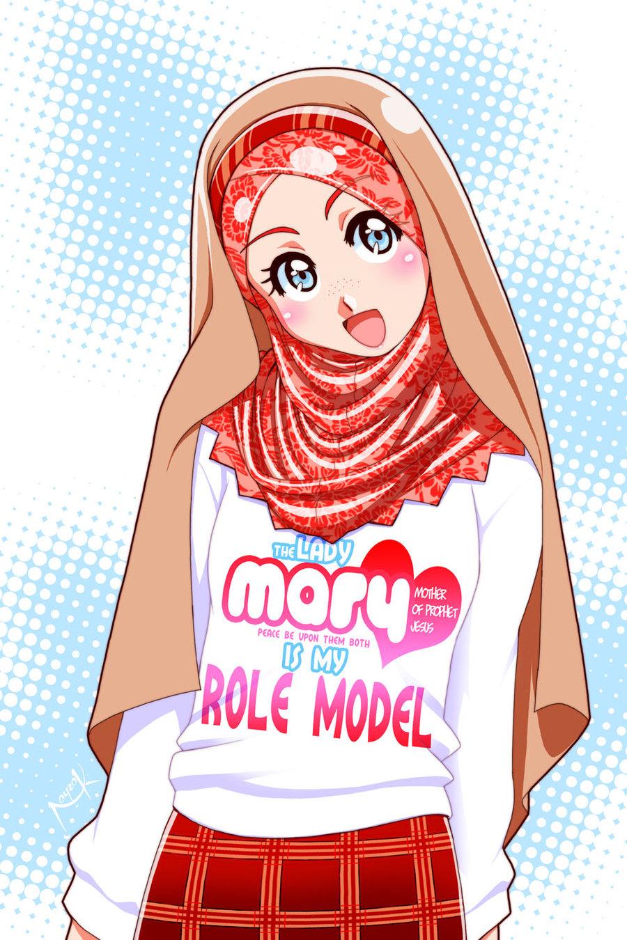 Detail Gambar Anime Muslimah Lucu Nomer 27