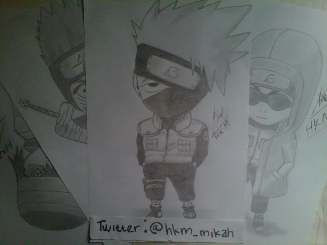 Detail Gambar Anime Naruto Pensil Nomer 32