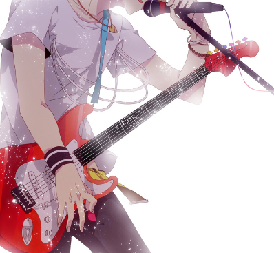 Detail Gambar Anime Pegang Gitar Nomer 10