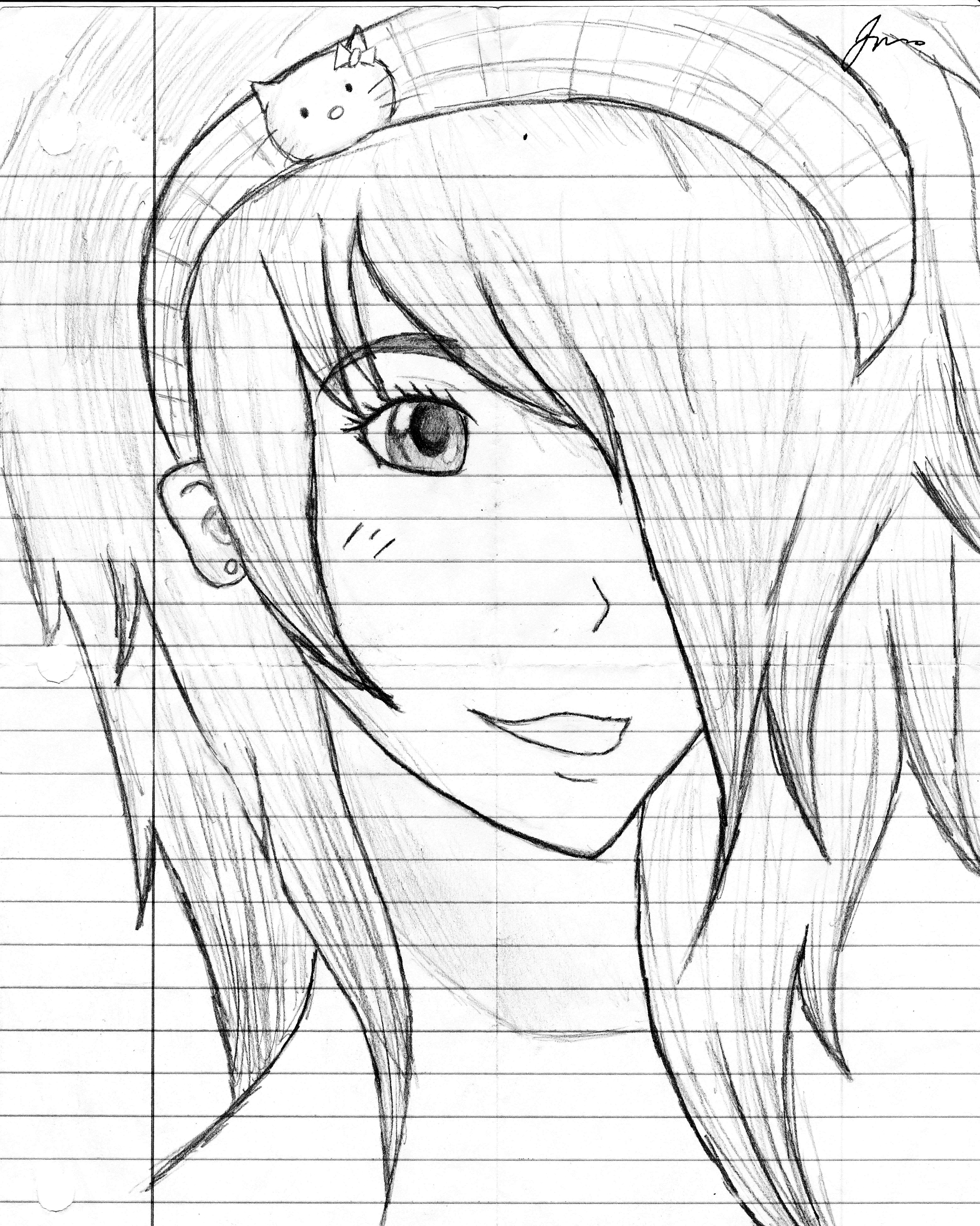 Detail Gambar Anime Pensil Nomer 18