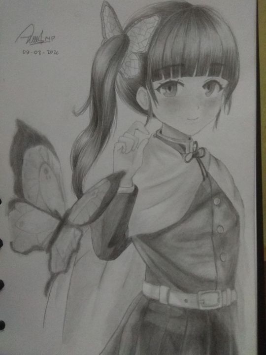 Detail Gambar Anime Sao Dengan Pensil Sketsa Pensil Anime Nomer 8