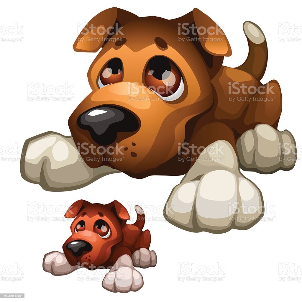 Detail Gambar Anjing Animasi Coklat Nomer 2