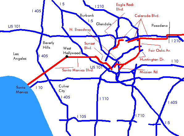 Detail Ruta 66 Mapa Nomer 9