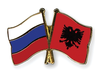 Detail Albanisch Flagge Nomer 18