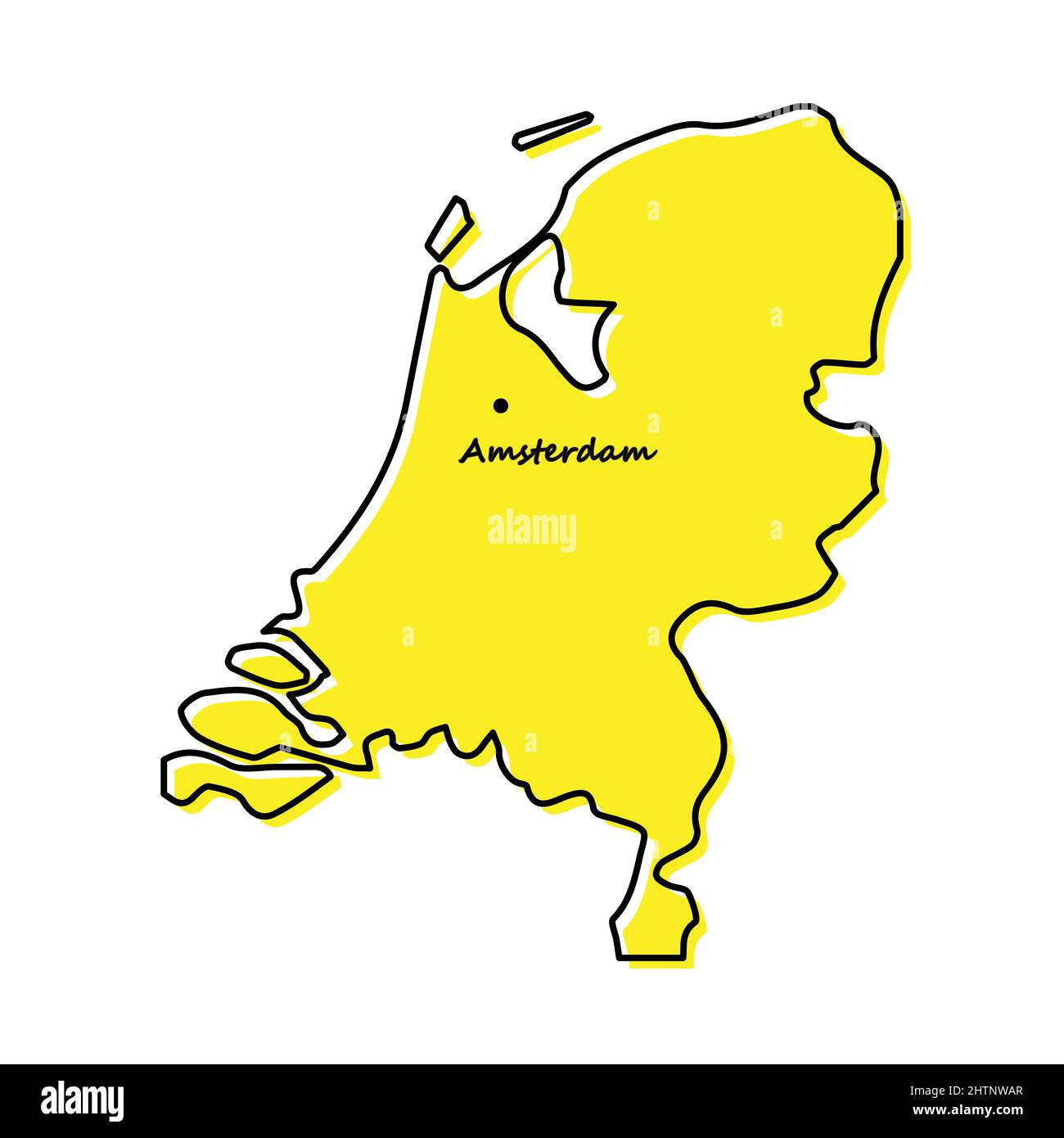 Amsterdam Karte Europa - KibrisPDR