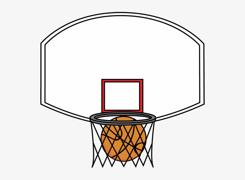 Detail Basketball Hoop Clipart Nomer 6