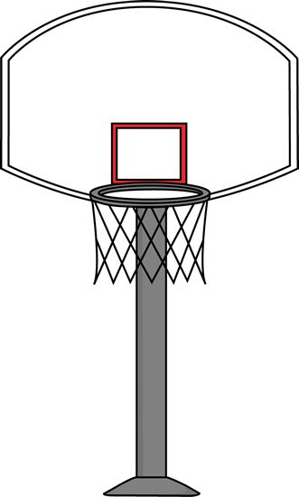 Detail Basketball Hoop Clipart Nomer 3