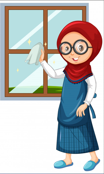 Detail Gambar Annadofatu Minal Iman Kartun Muslimah Nomer 10