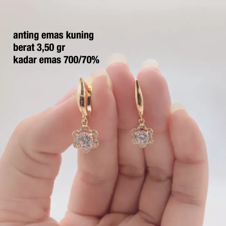 Detail Gambar Anting Emas Nomer 14