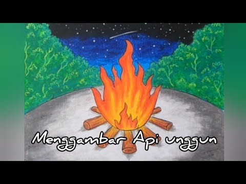 Detail Gambar Api Unggun Anak Tk Nomer 2