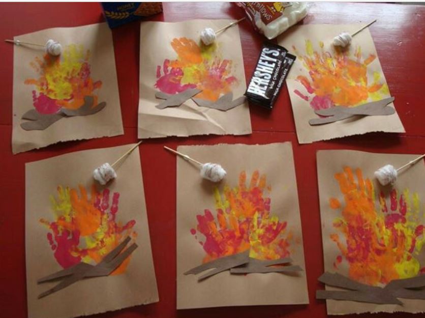 Detail Gambar Api Unggun Anak Tk Nomer 11