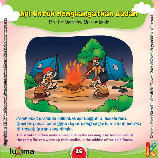 Detail Gambar Api Unggun Anak Tk Nomer 19