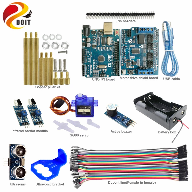 Detail Gambar Arduino Robot Nomer 13