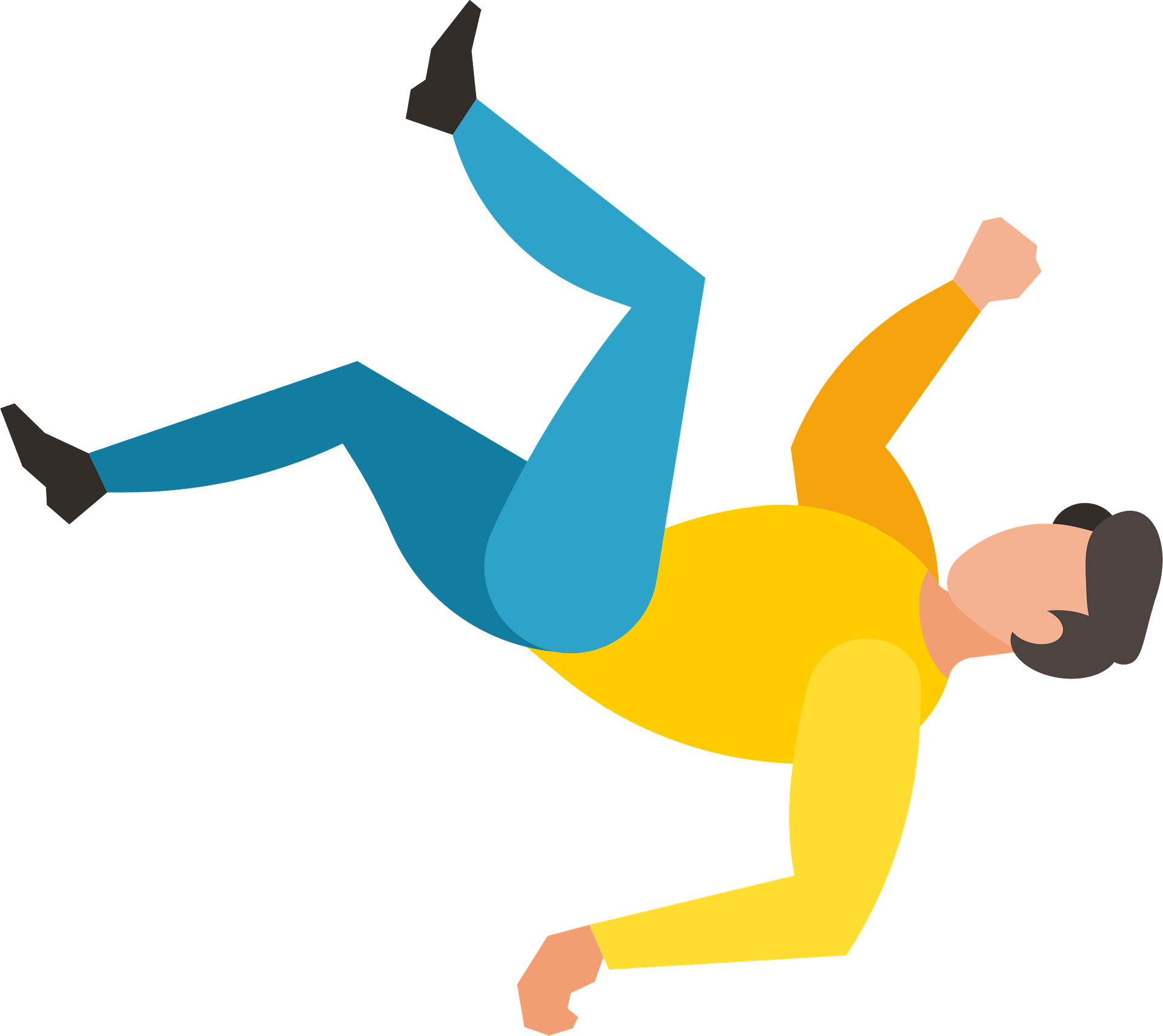Detail Person Falling Nomer 2