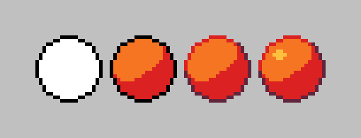 Detail Pixel Art Shading Nomer 3