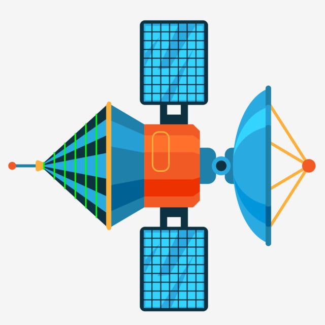 Detail Satellite Vector Nomer 22