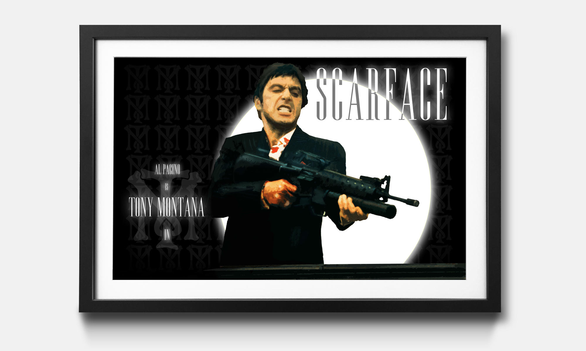 Scarface Wandbild - KibrisPDR