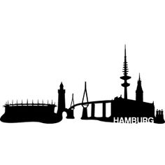 Detail Silhouette Hamburg Skyline Nomer 9