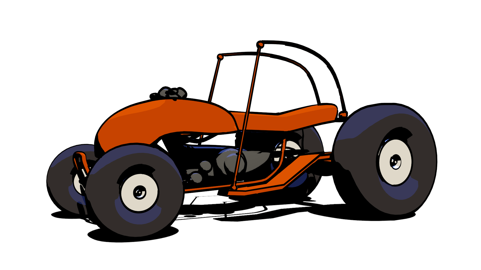 Detail Blender Car Render Nomer 10