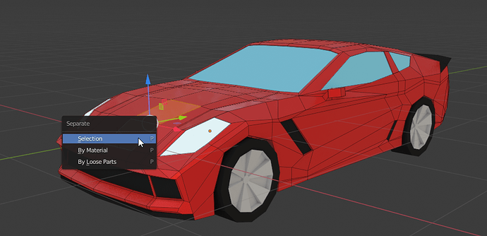 Detail Blender Car Render Nomer 15