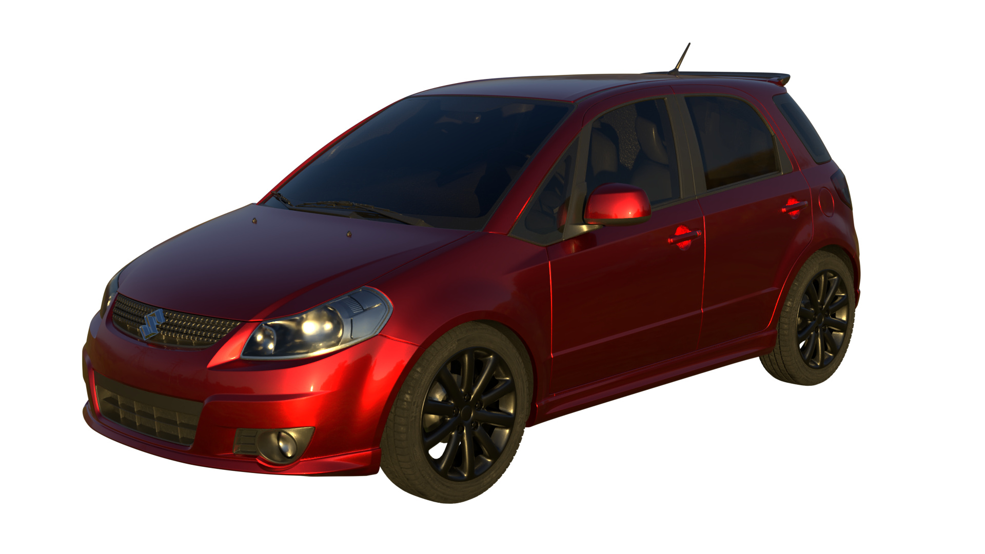 Detail Blender Car Render Nomer 16