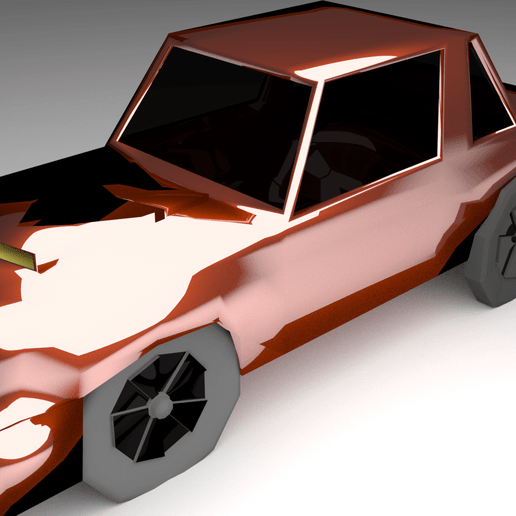 Detail Blender Car Render Nomer 7