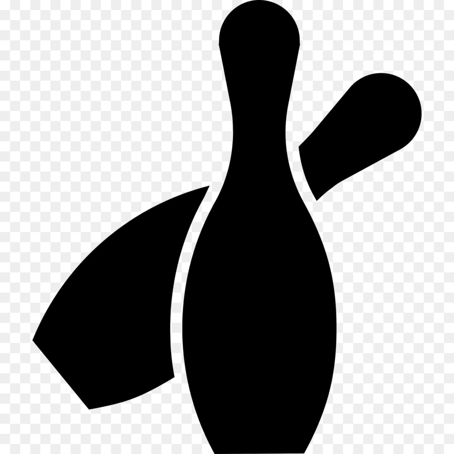 Bowling Pin Silhouette - KibrisPDR