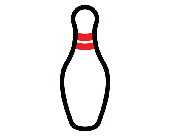 Detail Bowling Pin Silhouette Nomer 17