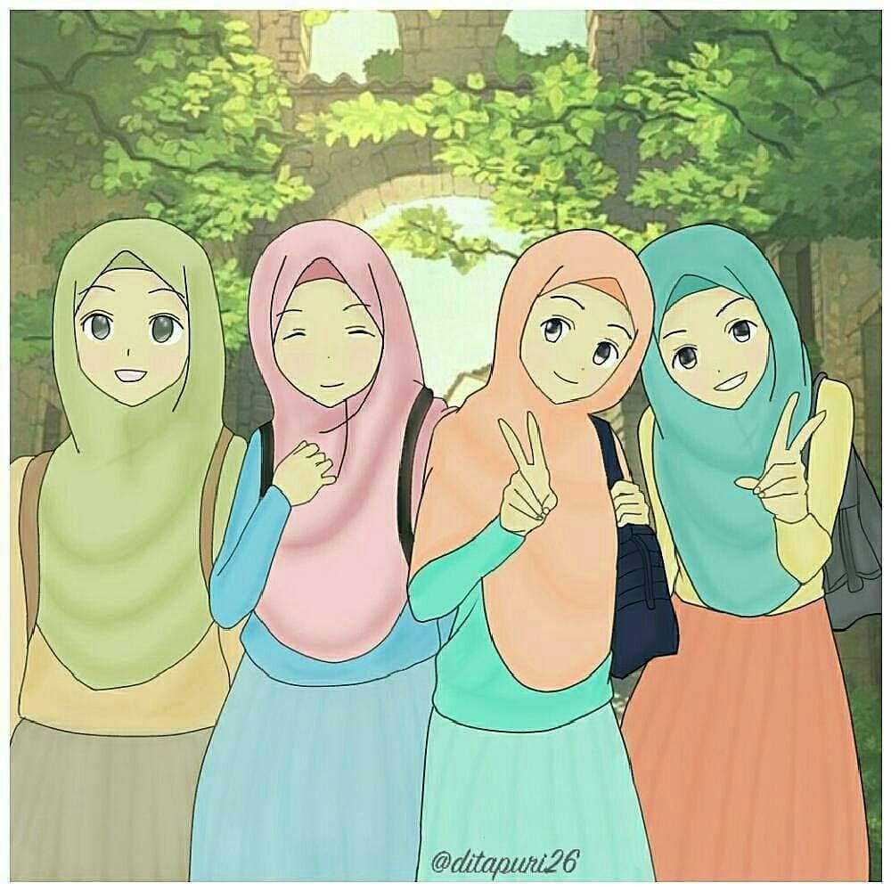 Gambar Art 2 Orang Sahabat Bermain - KibrisPDR