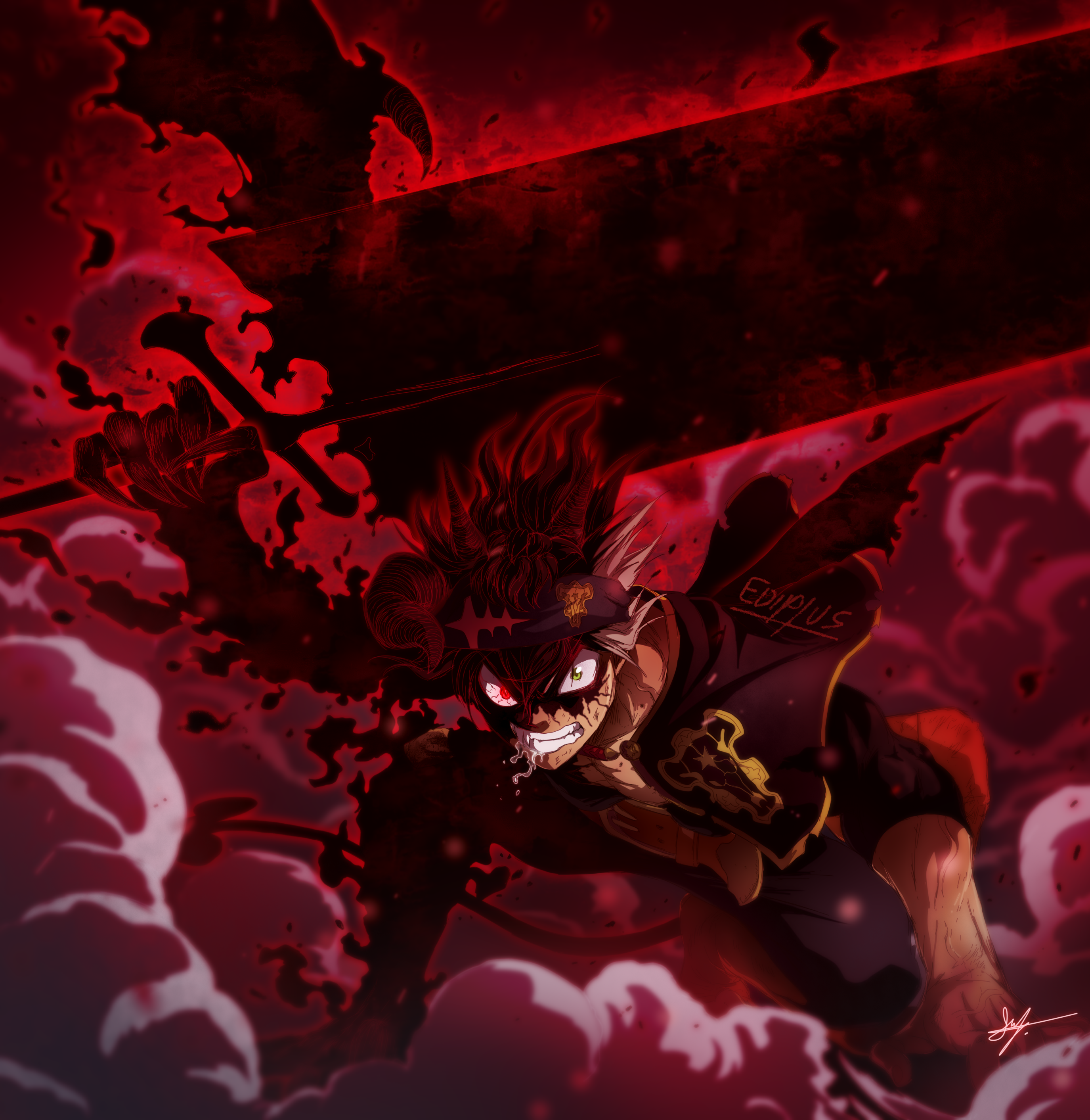 Detail Gambar Asta Black Clover Nomer 18