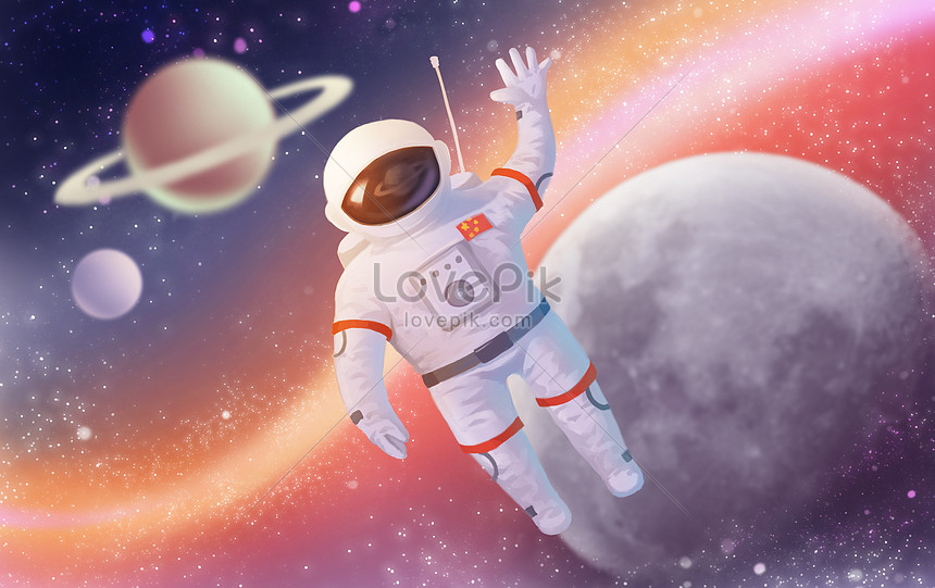 Detail Gambar Astronot Di Bulan Nomer 42