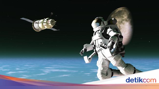 Detail Gambar Astronot Di Luar Angkasa Nomer 14