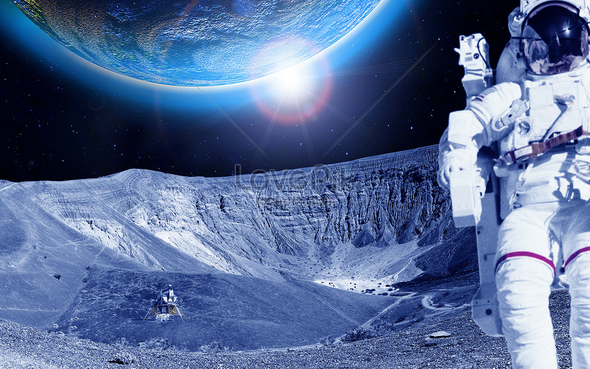 Detail Gambar Astronot Di Luar Angkasa Nomer 19